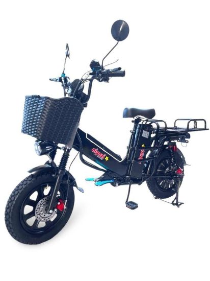 صورة دراجة كهربائية 60 فولت ابو بطاريتين